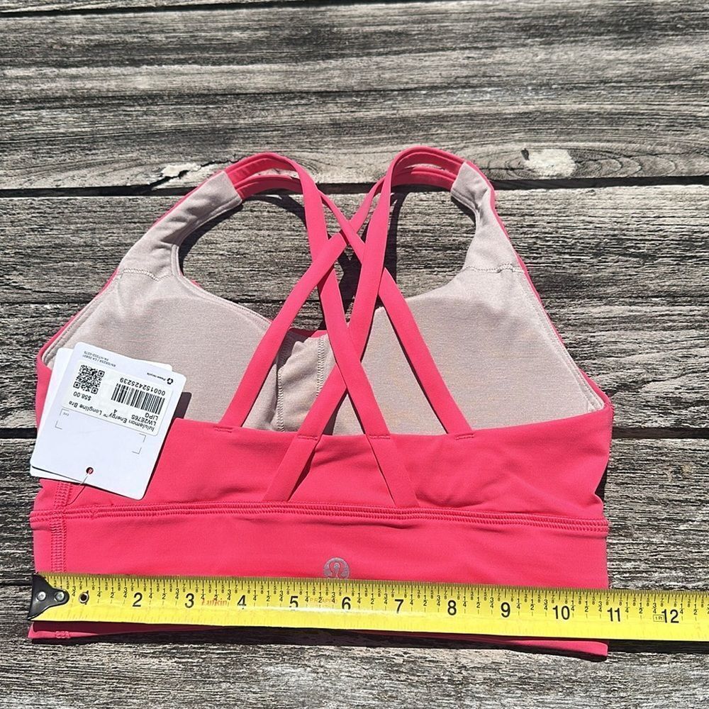 Lululemon Energy Longline Bra Medium Support, B–D Cups
Lip Gloss size 4 NWT pink - Picture 6 of 9